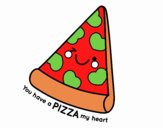 You have a pizza my heart