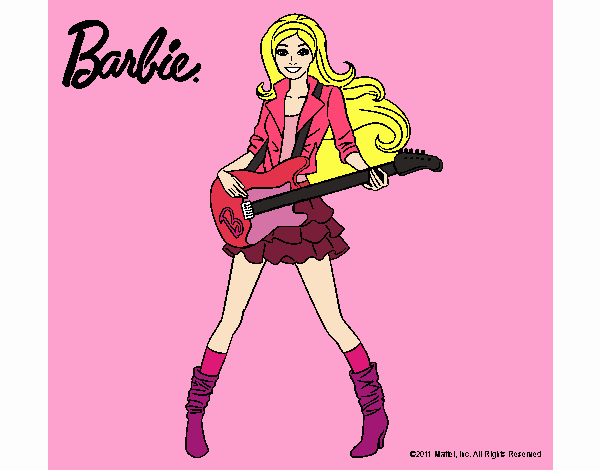 Barbie guitarrista