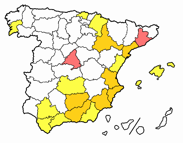 Las provincias de España