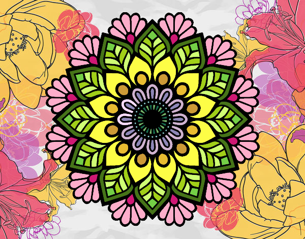 Mandala de primavera