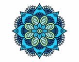 Mandala flor de primavera