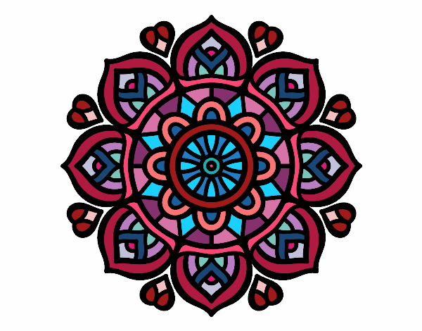 Mandala para la concentración mental