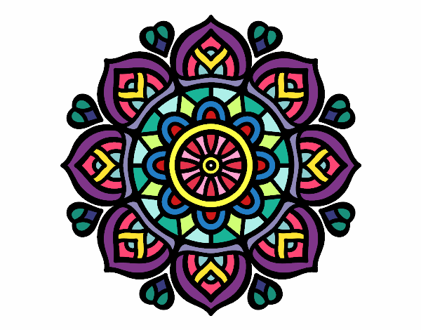 Mandala para la concentración mental