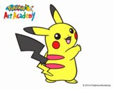 Pikachu de espaldas