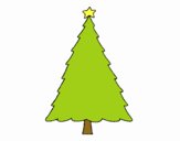 Árbol con estrella