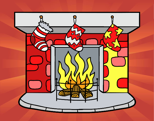 Chimenea de Navidad