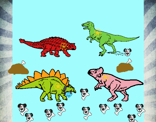 Dinosaurios de tierra