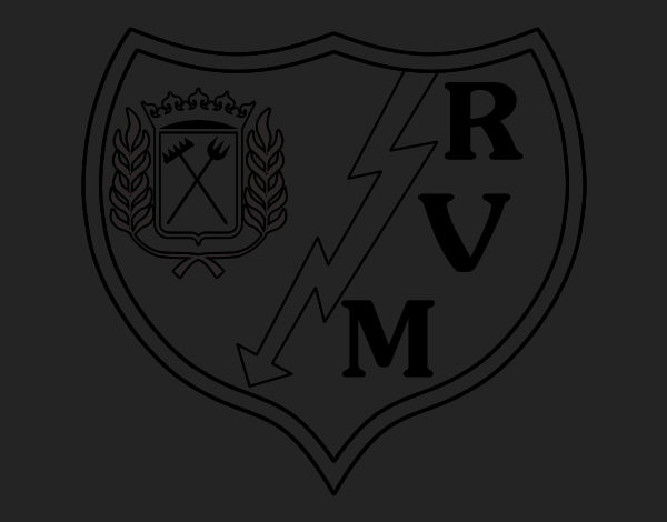 Escudo del Rayo Vallecano de Madrid