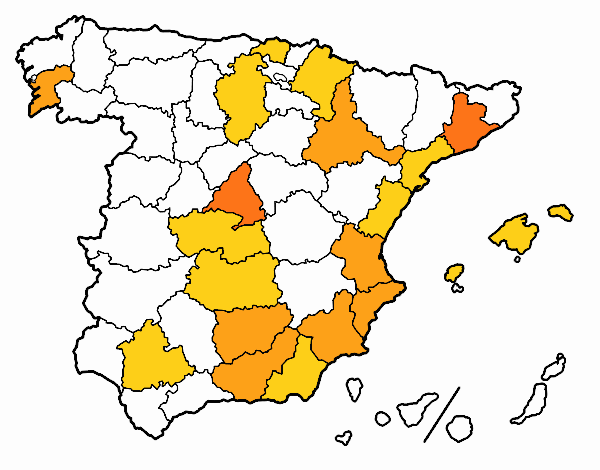 Las provincias de España