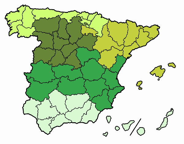 Las provincias de España