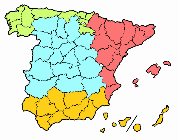 Las provincias de España