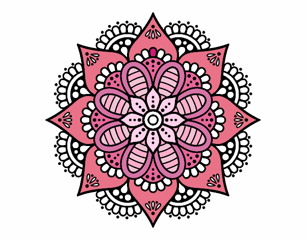 Mandala flor de primavera