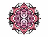 Mandala flor de primavera