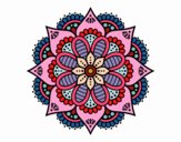 Mandala flor de primavera