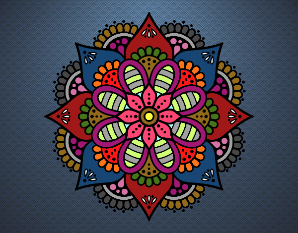 Mandala flor de primavera