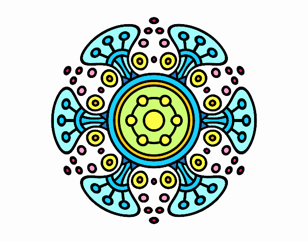 Mandala mundo lejano