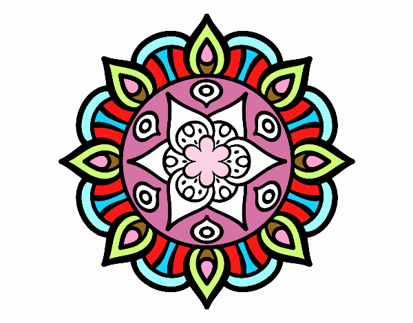 Mandala vida vegetal