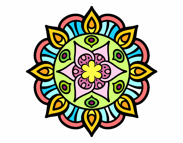 Mandala vida vegetal