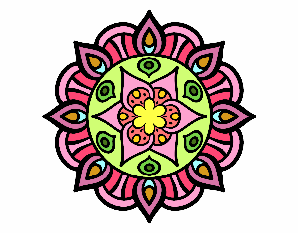 Mandala vida vegetal