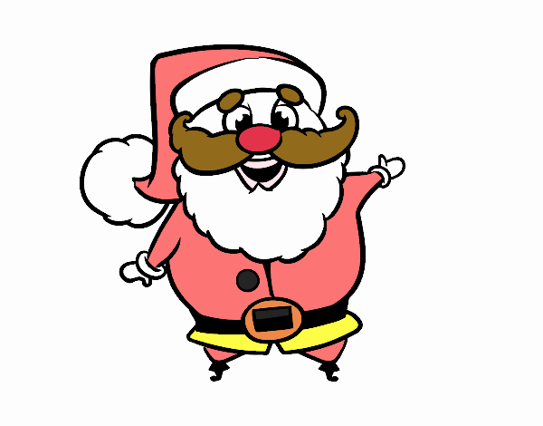 Santa claus gracioso