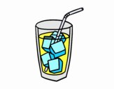 Un vaso de refresco