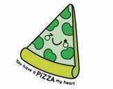 You have a pizza my heart