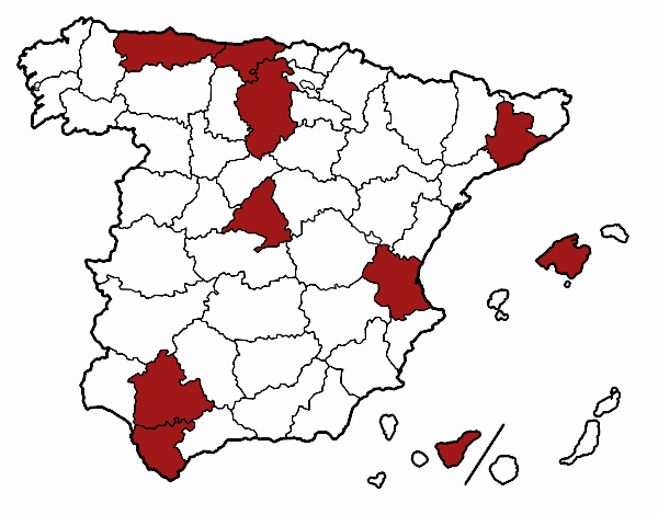 Las provincias de España