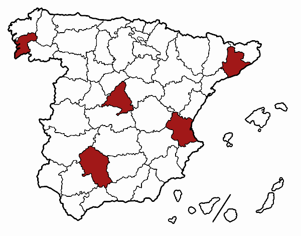 Las provincias de España