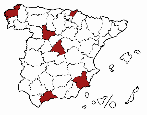 Las provincias de España