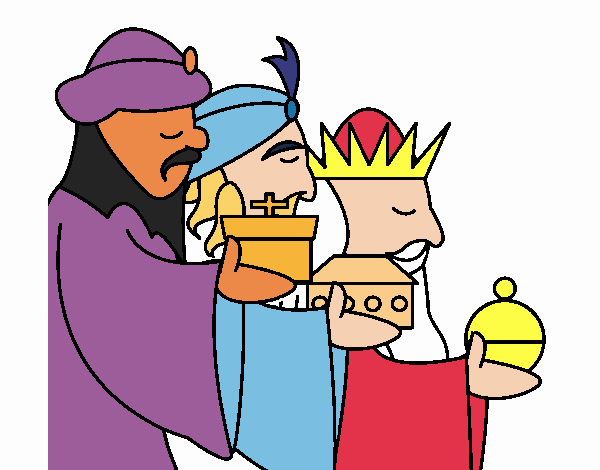 llallegan los reyes  magos