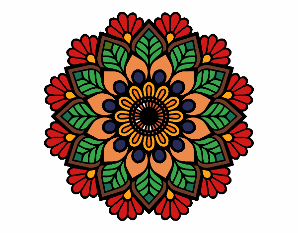 Mandala de primavera