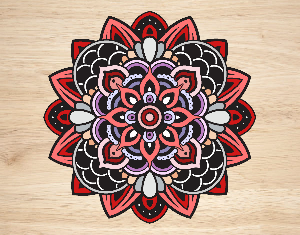 Mandala decorativa