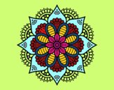 Mandala flor de primavera