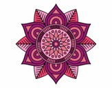 Mandala flor estelar