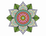 Mandala flor estelar