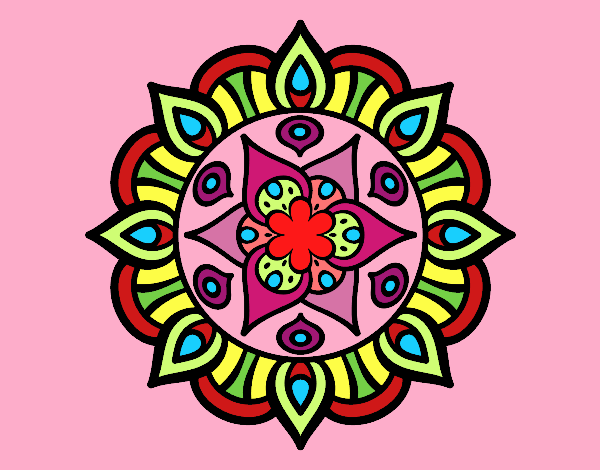 Mandala vida vegetal