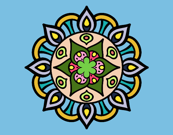 Mandala vida vegetal