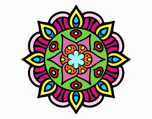 Mandala vida vegetal