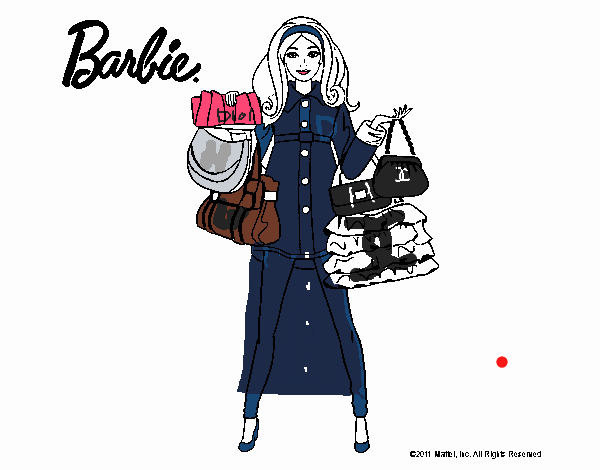 Barbie de compras