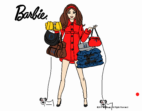 Barbie de compras