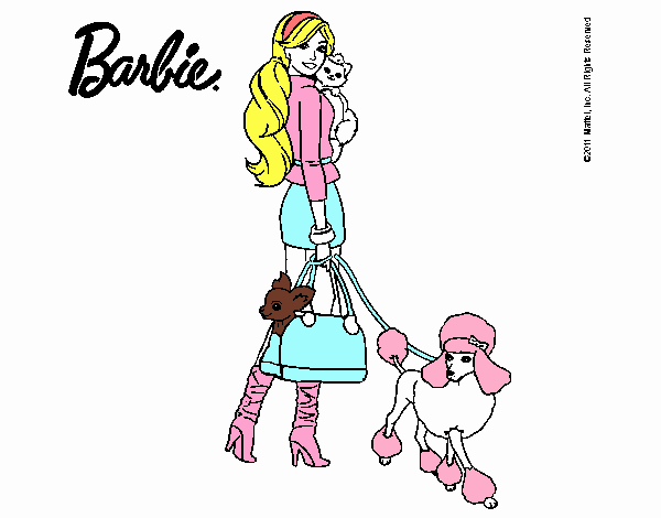 Barbie elegante