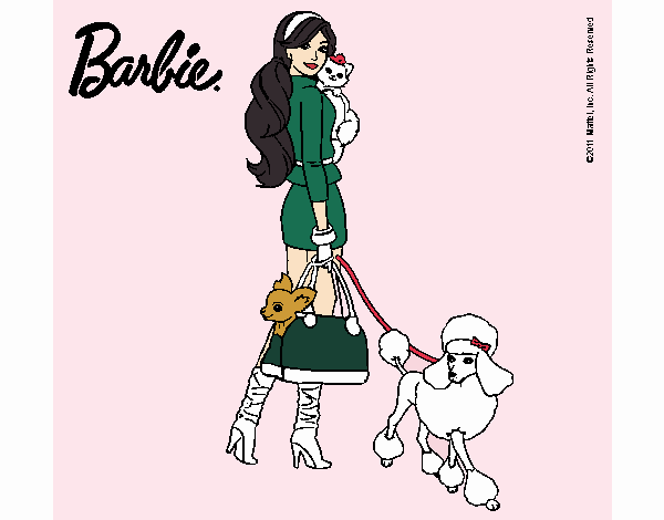 Barbie elegante