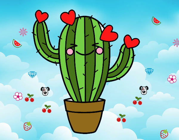 Cactus corazón