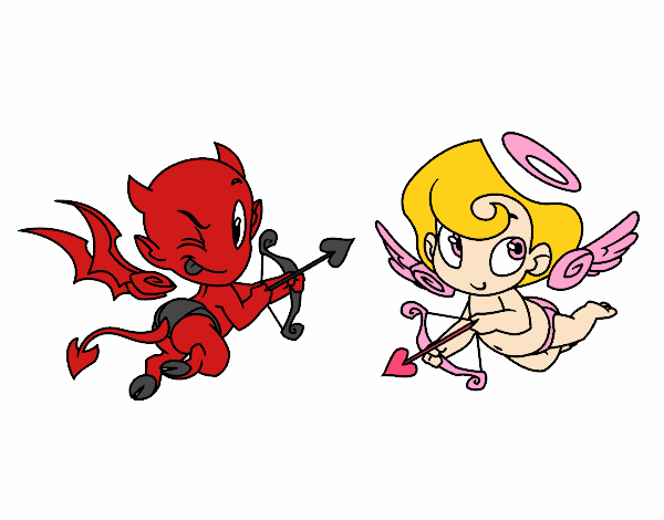 Diablo y cupido