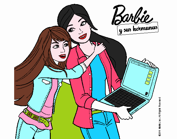 El nuevo portátil de Barbie