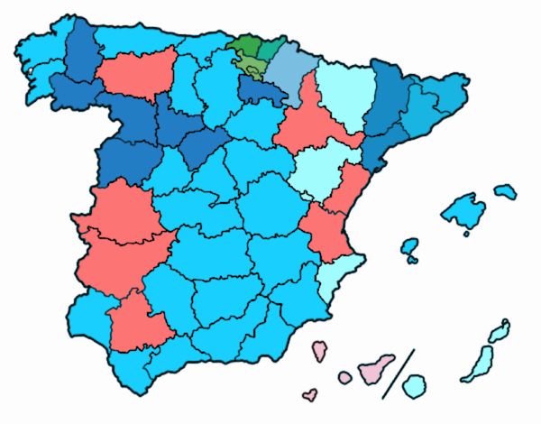 Las provincias de España