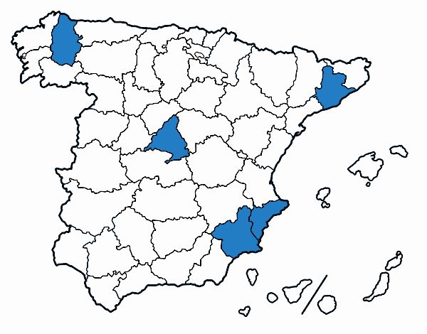 Las provincias de España