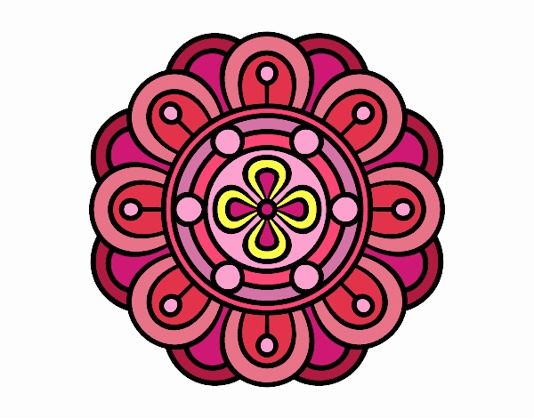 Mandala flor creativa