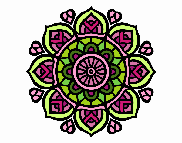 Mandala para la concentración mental