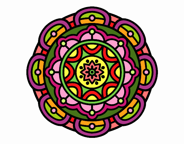 Mandala para la relajación mental